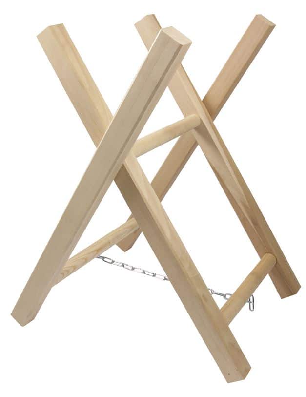 chevalet a buche en bois 2 branches